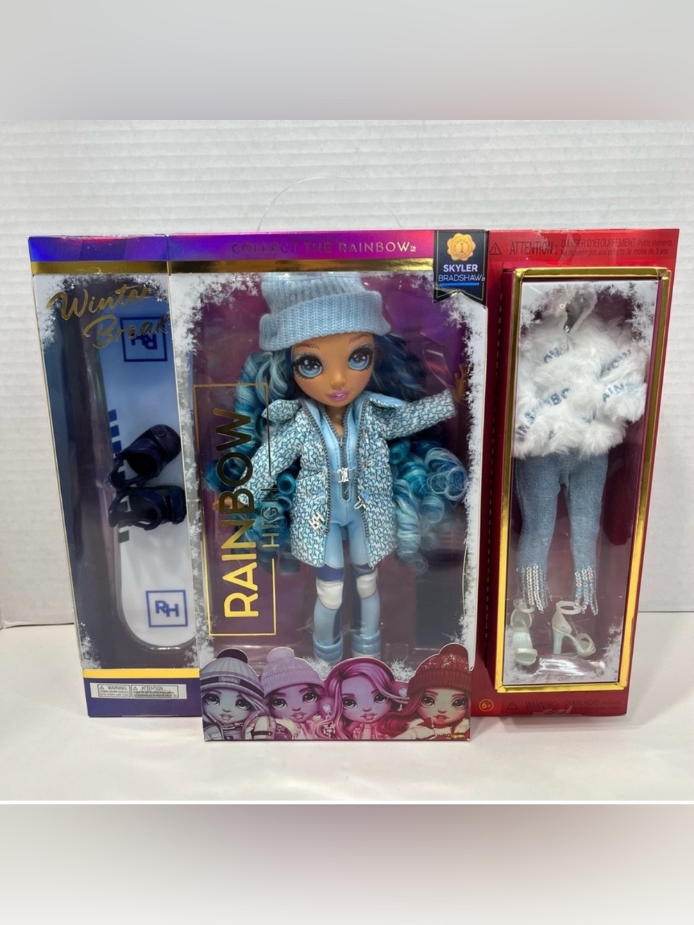 RAINBOW HIGH DOLL Skyler Bradshaw winter break series 1 NWT NRFB